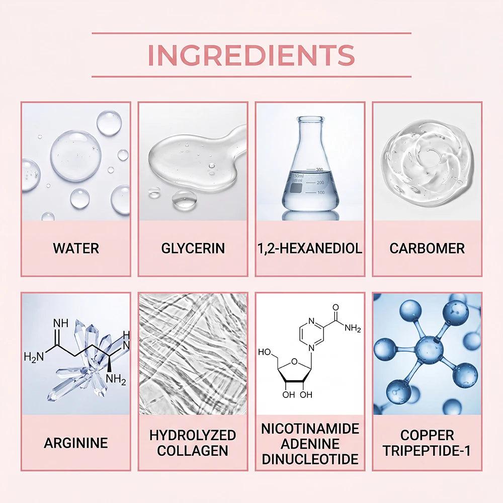 Radiance Serum Plumping Deep Hydration Smoothing Glow Booster Revitalizing Face Essence Lightweight Silky Serum