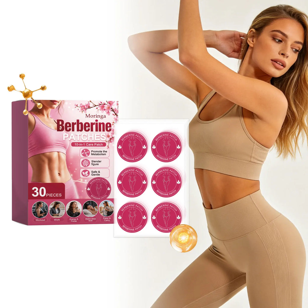 30/150pcs Berberine Patches light Management Assistance Energy SupportEasy To Use Body Loss Sticker
