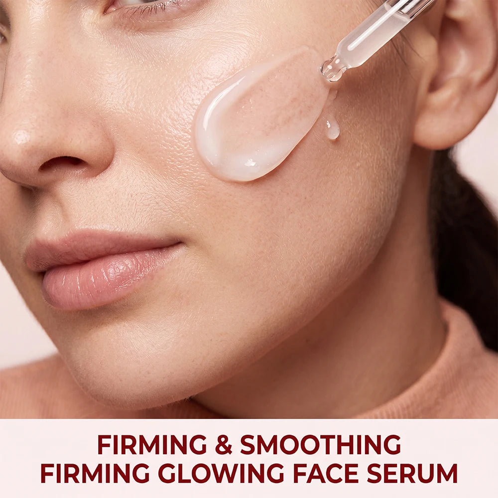 Radiance Serum Plumping Deep Hydration Smoothing Glow Booster Revitalizing Face Essence Lightweight Silky Serum