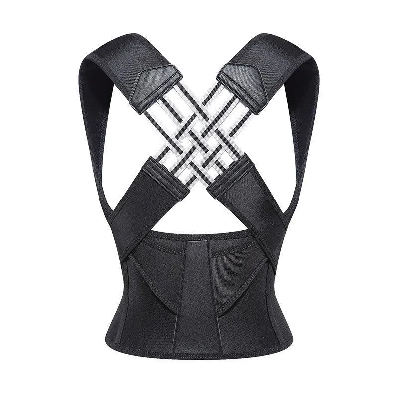 Adjustable Full Back Posture Corrector Back Brace Shoulder Straightener For Men Women Upper Lower Back Pain Relief Support Strap