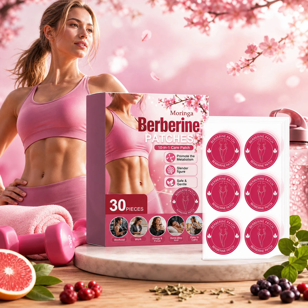 30/150pcs Berberine Patches light Management Assistance Energy SupportEasy To Use Body Loss Sticker